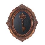 Vintage Wall Sculpture with Intricate Key Design