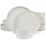 Famiware Star 12-Piece Dinnerware Set for 4