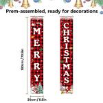 Merry Christmas Banner for Festive Home Decor