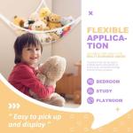 Plush Toy Net Hammock for Kids' Rooms