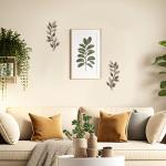 2-Piece Olive Branch Metal Wall Art Decor