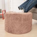 Soft Foam Ottoman Footrest with Removable Cover
