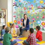 9 Spring Window Clings for Home and Classroom