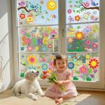 9 Spring Window Clings for Home and Classroom