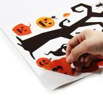 Halloween Window Stickers - 10 Sheets for Decor