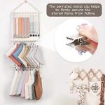 Neutral Baby Bibs and Pacifier Clip Organizer