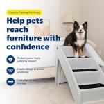 CozyUp Portable Folding Pet Stairs - 20 Inches