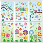 9 Spring Window Clings for Home and Classroom