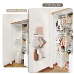 Neutral Baby Bibs and Pacifier Clip Organizer