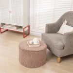 Soft Foam Ottoman Footrest with Removable Cover