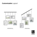 Umbra Exhibit Adjustable Photo Frame Gallery Set