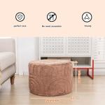 Soft Foam Ottoman Footrest with Removable Cover