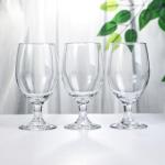 12 Clear Stemmed Glasses for All Beverages