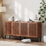 Set of 2 Modern Accent Storage Cabinets