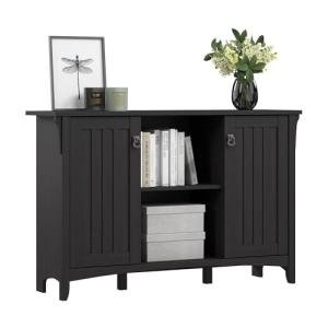 Vintage Black Salinas Accent Storage Cabinet