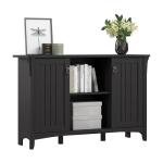 Vintage Black Salinas Accent Storage Cabinet