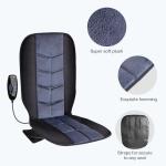 CILI Heated Massage Chair Pad with 10 Vibration Modes