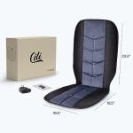 CILI Heated Massage Chair Pad with 10 Vibration Modes