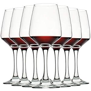 C CREST Set of 8 Durable Wine Glasses