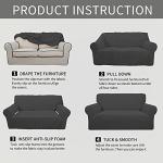 Stretchable Sofa Cover for Kids, Dark Gray