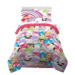Super Soft 7-Piece Squishmallows Comforter & Sheet Set