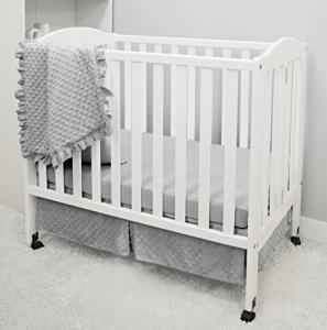 Heavenly Soft Minky Dot 3-Piece Crib Set