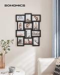 12-Pack 4x6 Collage Picture Frames in Ink Black