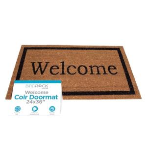 Birdrock Home Welcome Mat - Durable Outdoor Entry Rug