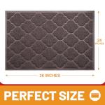 Welcome Door Mat for Entryway, 24x36 Size