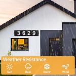 Metal House Numbers for Outdoor Address Signs