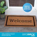 Birdrock Home Welcome Mat - Durable Outdoor Entry Rug