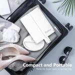 Lighted Tri-fold Makeup Mirror with Magnification