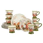 Harvest Morning 16-Piece Dinnerware Set for 4