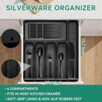 49-Piece Stainless Steel Silverware Set with Organizer