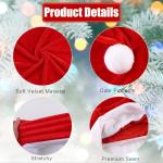 4pcs Christmas Chair Covers - Santa Hat Design