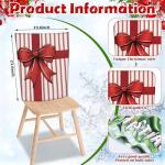 6 Pcs Christmas Chair Covers for Holiday Decor