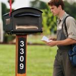 Metal House Numbers for Outdoor Address Signs