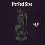 Baphomet Antiquity Bronze Figurine - 25 cm