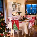6 Pcs Christmas Chair Covers for Holiday Decor