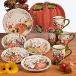 Harvest Morning 16-Piece Dinnerware Set for 4