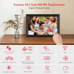 10.1 Inch WiFi Digital Photo Frame with Touch Screen