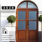 Metal House Numbers for Outdoor Address Signs