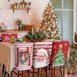 6 Pcs Christmas Chair Covers for Holiday Decor