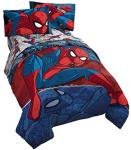 Spiderman Burst Reversible Comforter Set Twin 4PC