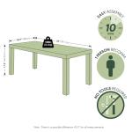 Furinno Modern Rectangle Coffee Table in Black