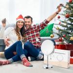 Rechargeable Double-Sided Lighted Makeup Mirror