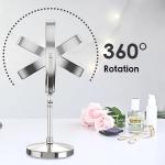 Rechargeable Double-Sided Lighted Makeup Mirror