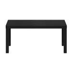 Furinno Modern Rectangle Coffee Table in Black