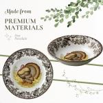 Spode Woodland 3-Piece Turkey Dinnerware Set