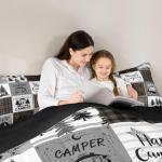 Erosebridal Rustic Camper Comforter Set for All